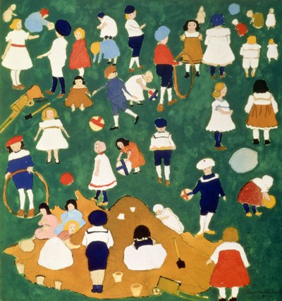 Children, 1908 by Kazimir Severinovich Malevich